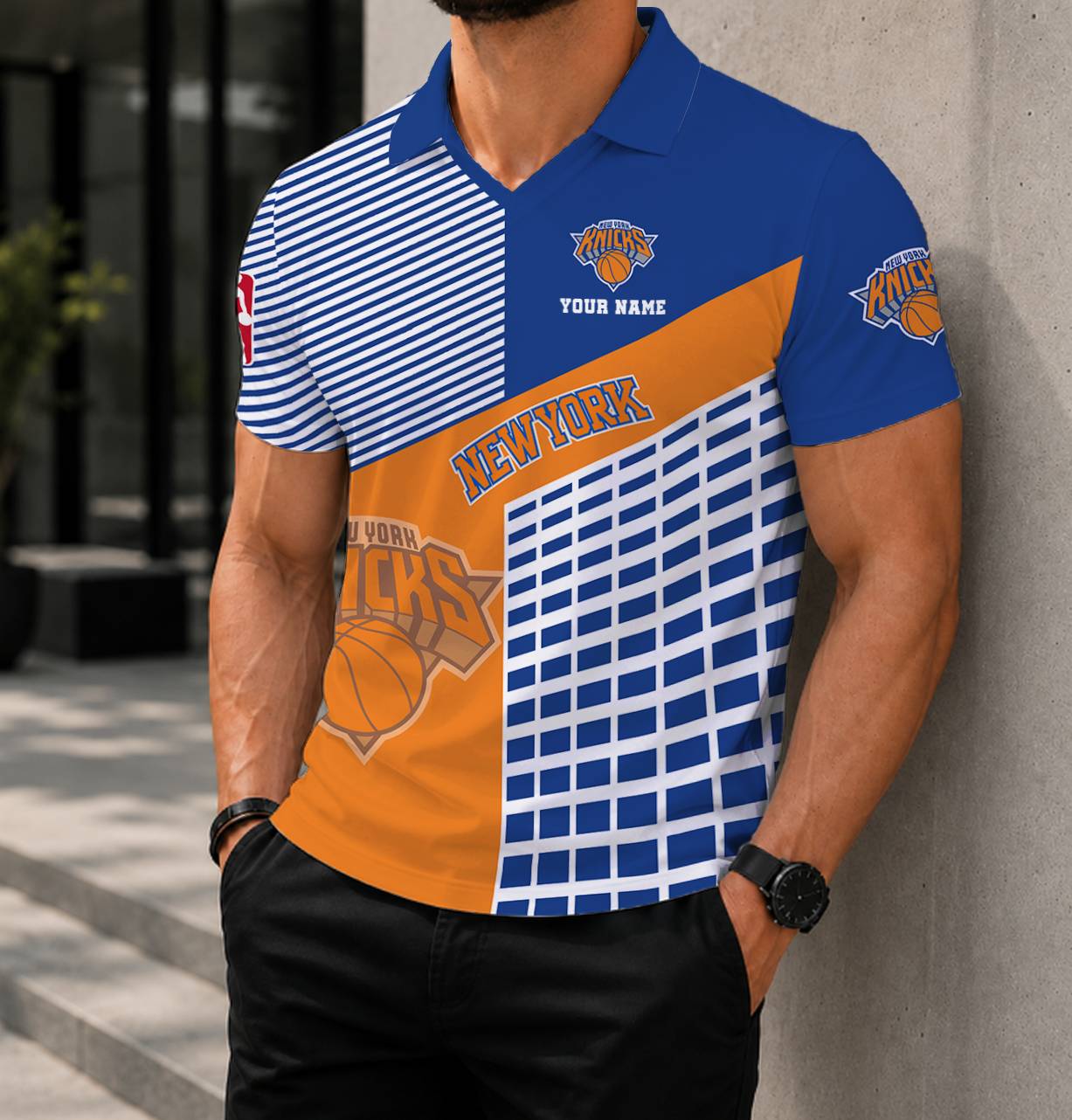 Limited Edition – Customized NBA New York Knicks Polo Shirt