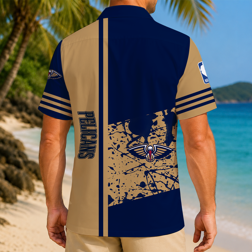 Limited Edition – Customized NBA New Orleans Pelicans Unisex Hawaiian Shirt - Image 2