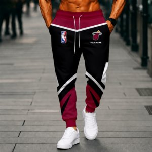 Limited Edition – Customized NBA MiaMiami Heat Sweatpants