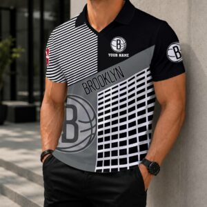 Limited Edition – Customized NBA Brooklyn Nets Polo Shirt