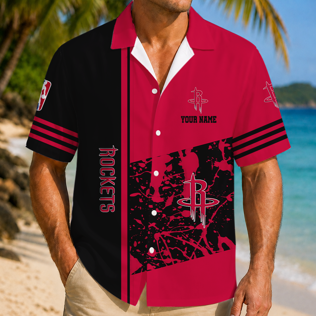 Limited Edition – Customized NBA Houston Rockets Unisex Hawaiian Shirt