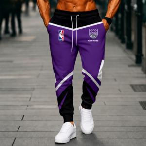 Limited Edition – Customized NBA Sacramento Kings Sweatpants