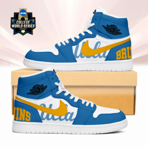 Limited Edition – Customized NCAA Ucla Bruins Air Jordan 1 Sneakers