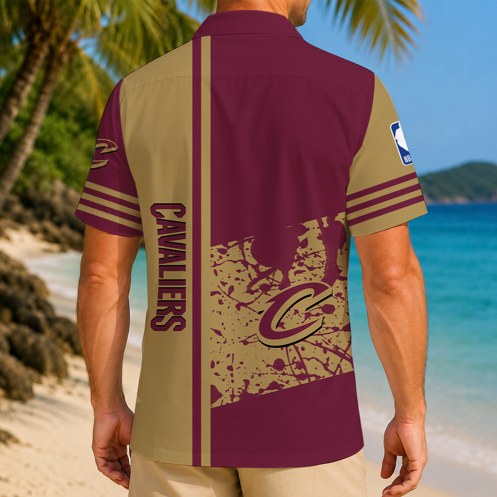 Limited Edition – Customized NBA Cleveland Cavaliers Unisex Hawaiian Shirt - Image 2