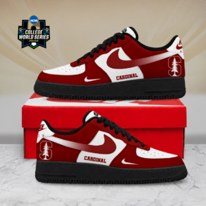 Limited Edition – Customized NCAA Stanford Cardinal Air Force 1 Shoes