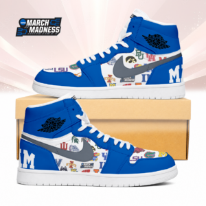 Limited Edition – Customized NCAA All Teams Air Jordan 1 Sneakers