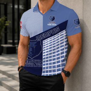 Limited Edition – Customized NBA Memphis Grizzlies Polo Shirt