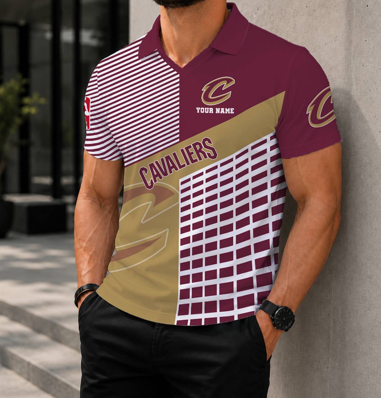 Limited Edition – Customized NBA Cleveland Cavaliers Polo Shirt