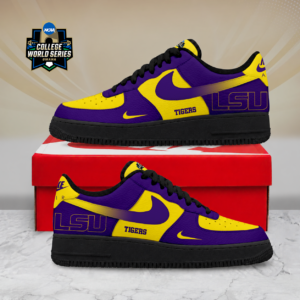 Limited Edition – Customized NCAA Lsu Tigers Air Force 1 Shoes