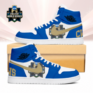 Limited Edition – Customized NCAA College World Series Air Jordan 1 Sneakers