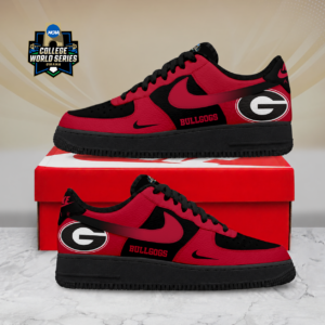 Limited Edition – Customized NCAA Georgia Bulldogs Air Force 1 Shoes