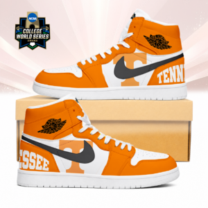 Limited Edition – Customized NCAA Tennessee Volunteers Air Jordan 1 Sneakers