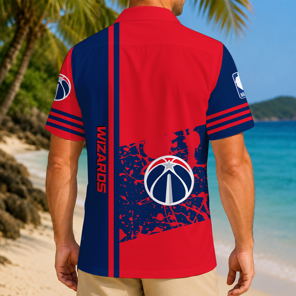 Limited Edition – Customized NBA Washington Wizards Unisex Hawaiian Shirt - Image 2