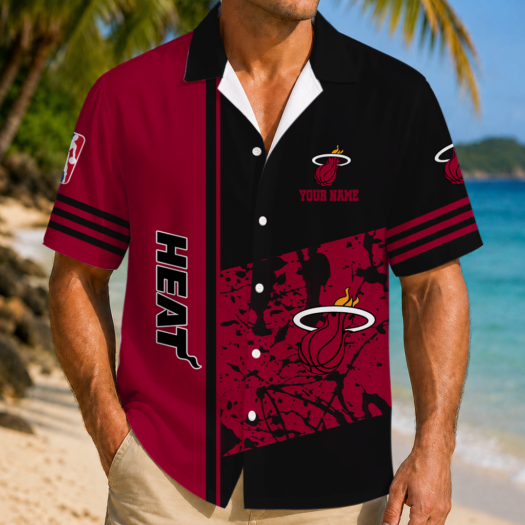 Limited Edition – Customized NBA MiaMiami Heat Unisex Hawaiian Shirt