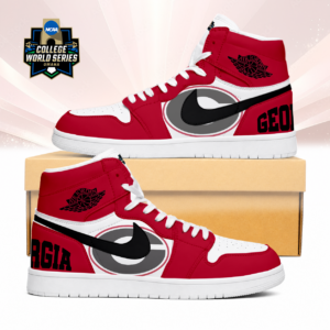 Limited Edition – Customized NCAA Georgia Bulldogs Air Jordan 1 Sneakers