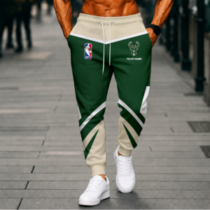 Limited Edition – Customized NBA Milwaukee Bucks Sweatpants