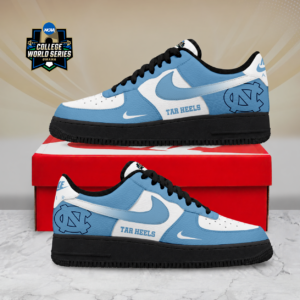 Limited Edition – Customized NCAA North Carolina Tar Heels Air Force 1 Shoes