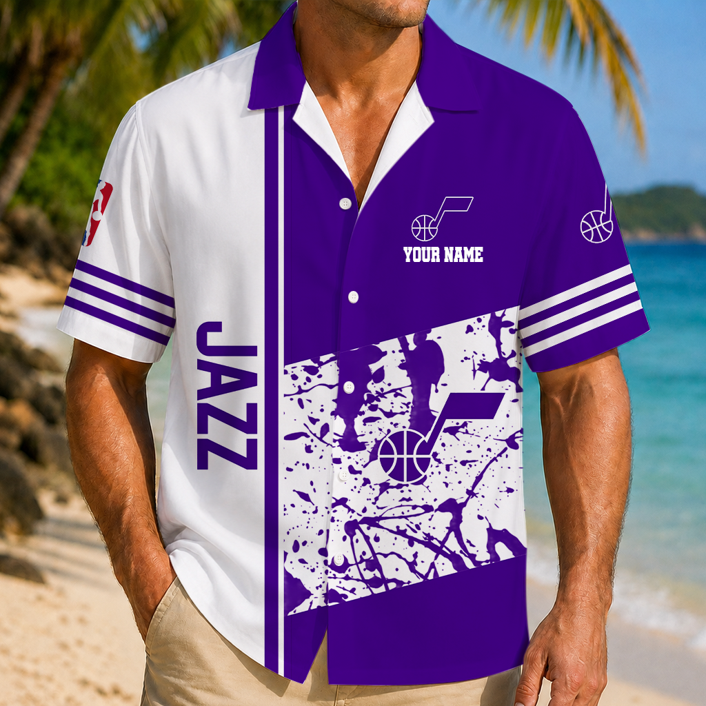 Limited Edition – Customized NBA Utah Jazz Unisex Hawaiian Shirt