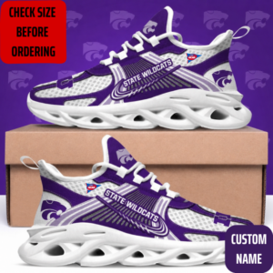 Limited Edition – Customized NCAA Kansas State Wildcats Max Soul Sneakers