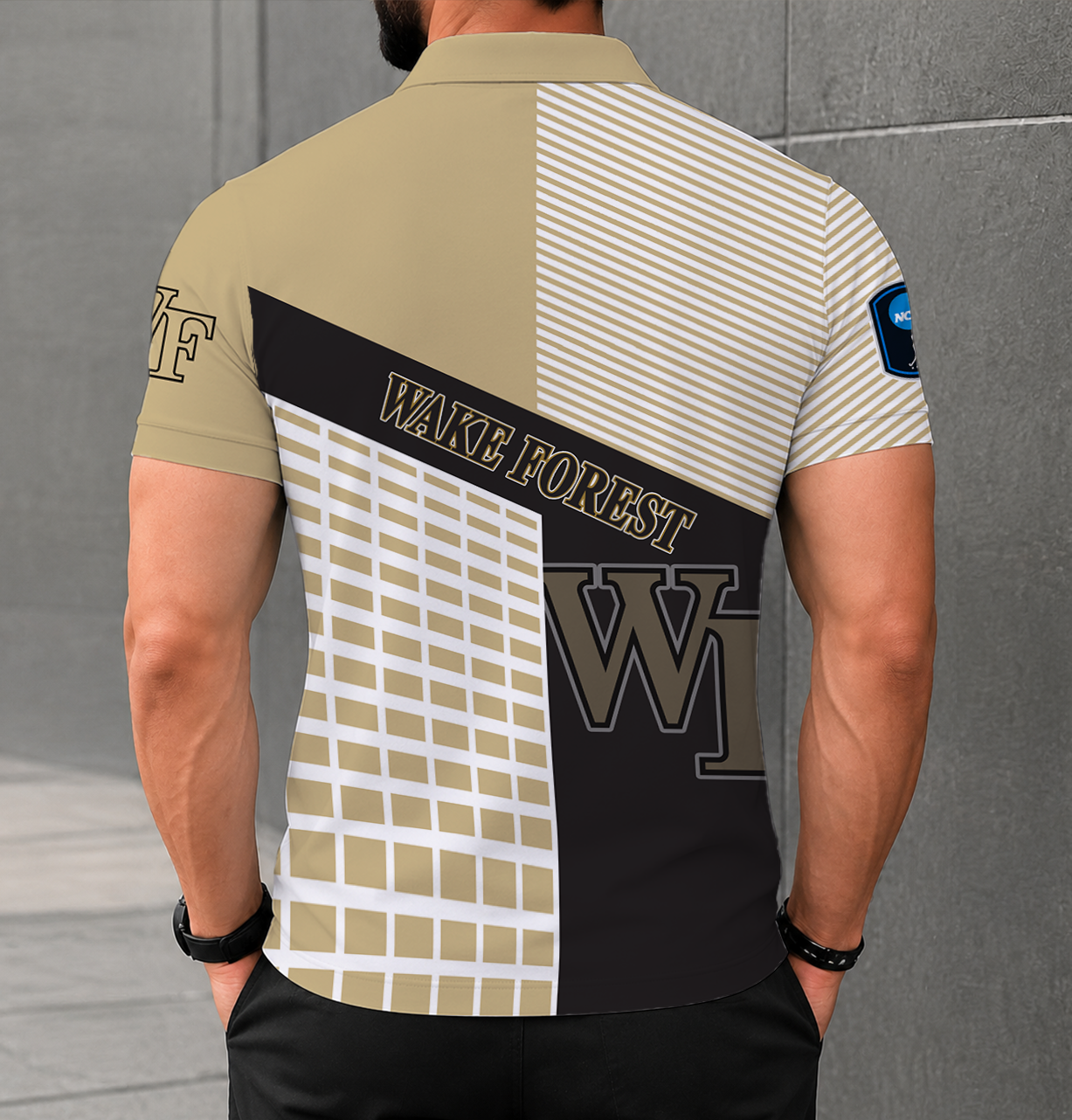 Limited Edition – Customized NCAA Wake Forest Demon Deacons Polo Shirt - Image 2
