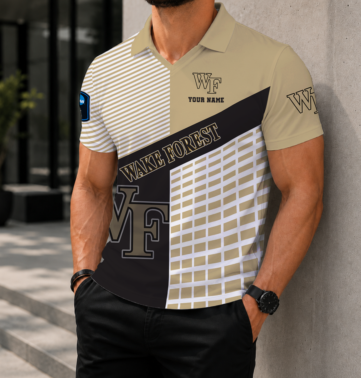 Limited Edition – Customized NCAA Wake Forest Demon Deacons Polo Shirt