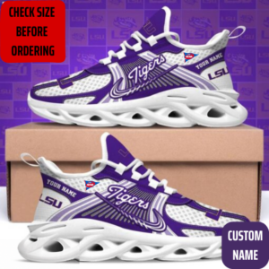 Limited Edition – Customized NCAA Lsu Tigers Max Soul Sneakers