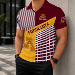 Limited Edition – Customized NCAA Minnesota Golden Gophers Polo Shirt