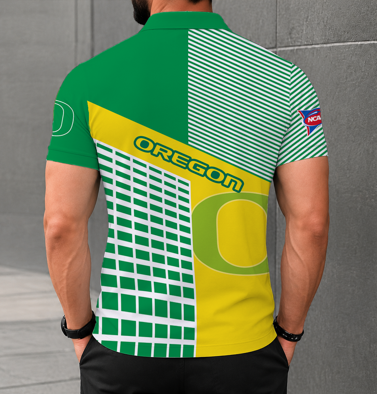 Limited Edition – Customized NCAA Oregon Ducks Polo Shirt - Image 2