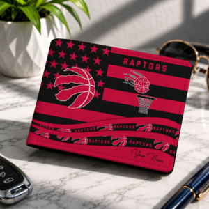 Limited Edition – Customized NBA Toronto Raptors Leather Wallet