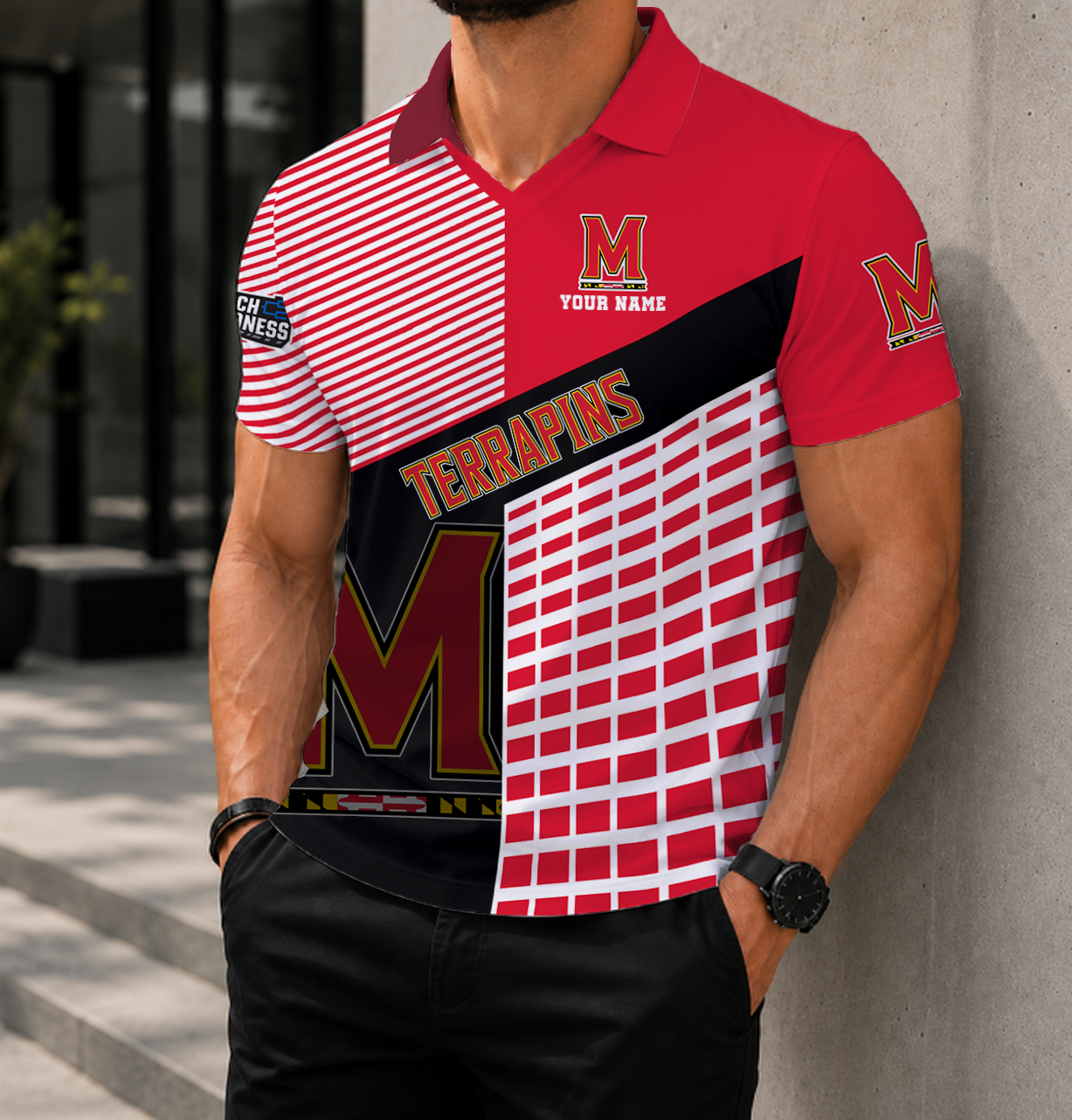 Limited Edition – Customized NCAA Maryland Terrapins Polo Shirt