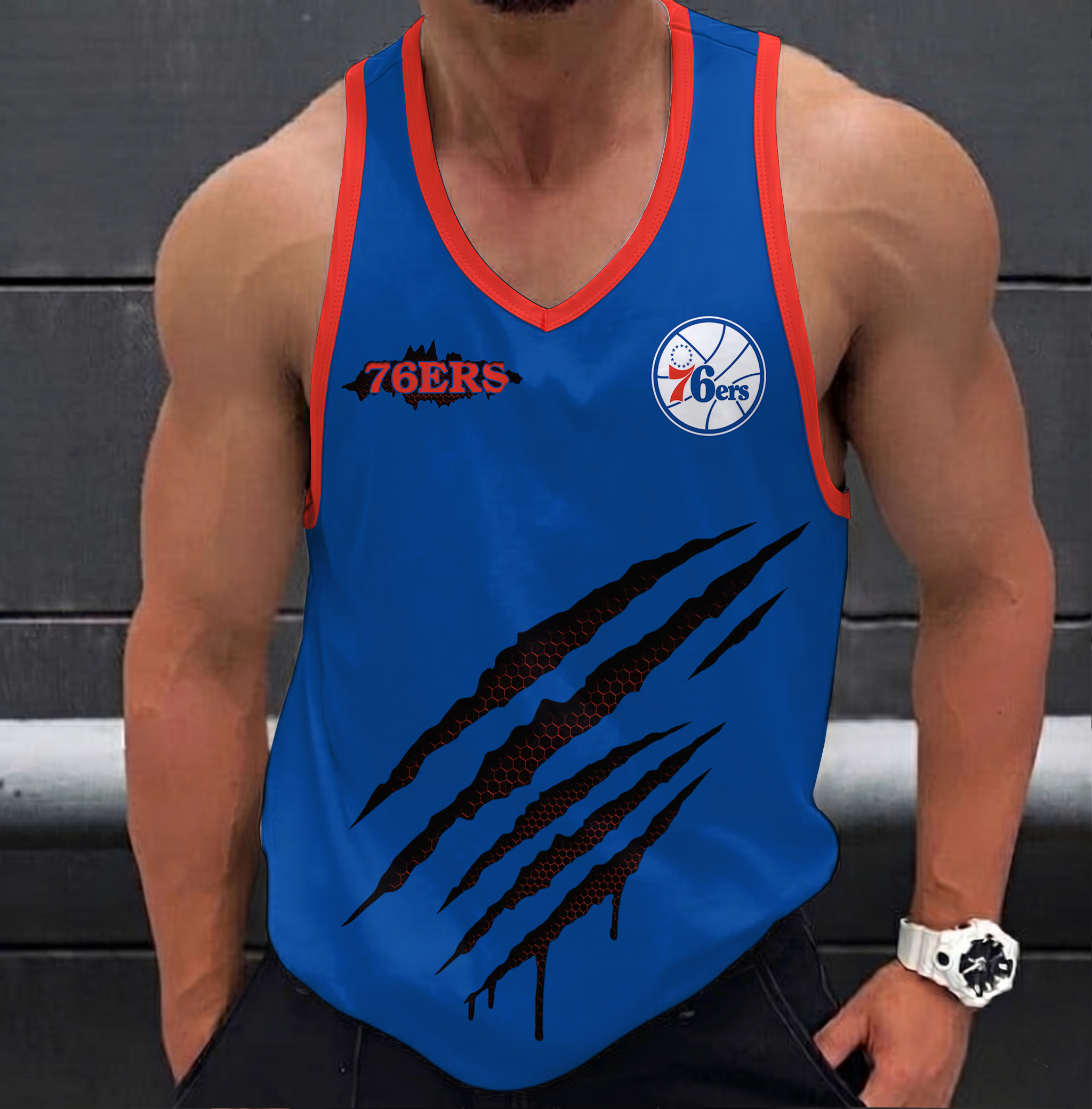 Limited Edition – Customized NBA Philadelphia 76Ers Unisex Tank Top