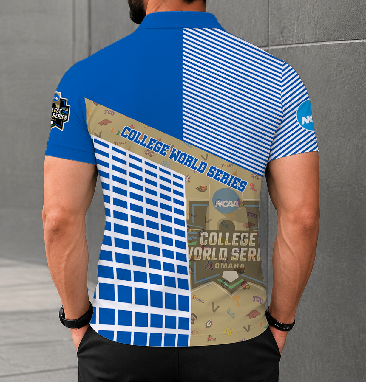 Limited Edition – Customized NCAA All Team Polo Shirt - Image 2