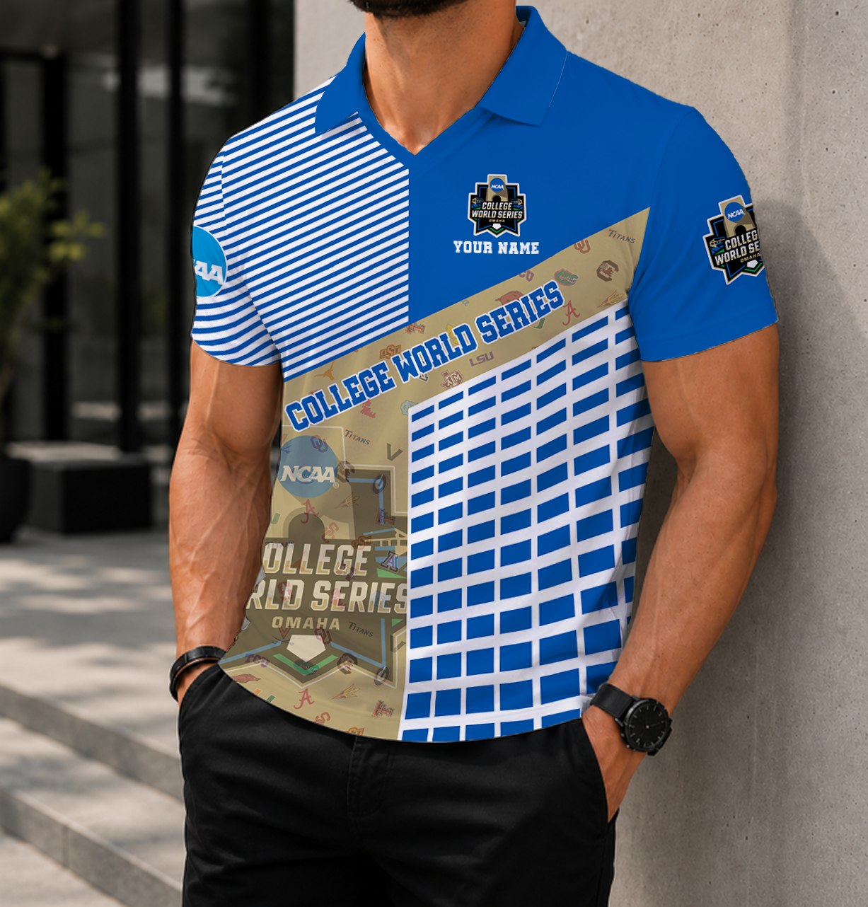 Limited Edition – Customized NCAA All Team Polo Shirt