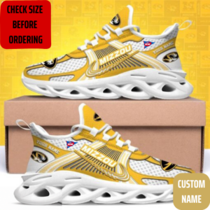 Limited Edition – Customized NCAA Missouri Tigers Max Soul Sneakers