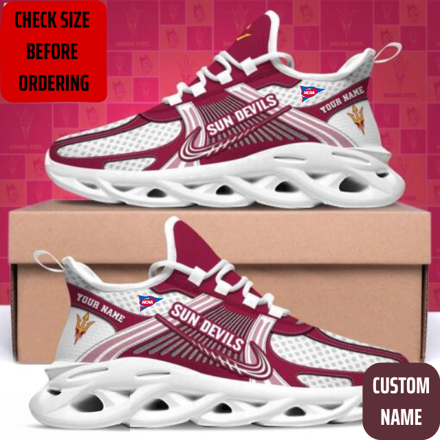 Limited Edition – Customized NCAA Arizona State Sun Devils Max Soul Sneakers