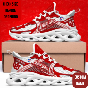 Limited Edition – Customized NCAA Utah Utes Max Soul Sneakers