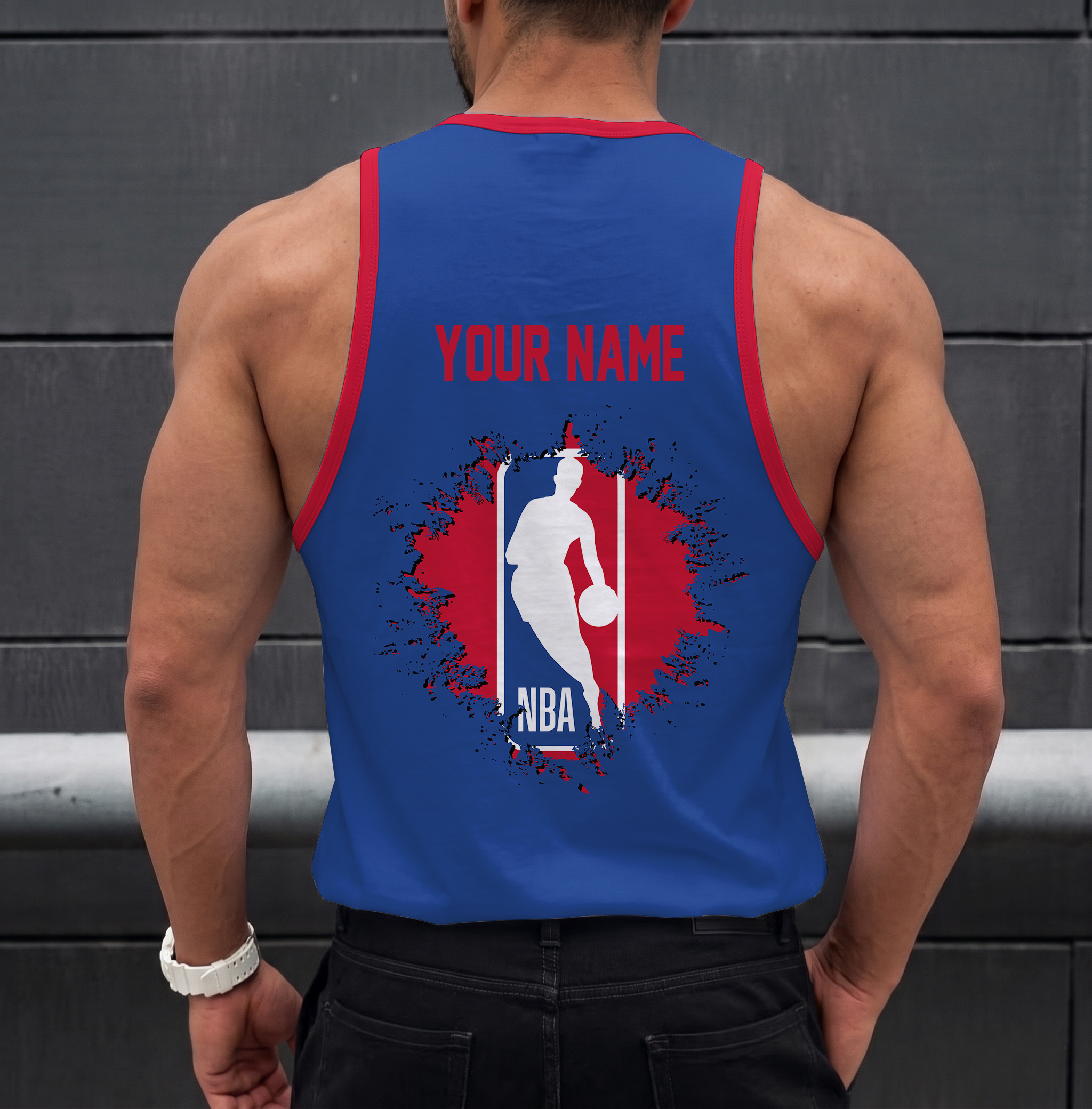 Limited Edition – Customized NBA National Basketball Association Unisex Tank Top - Image 2