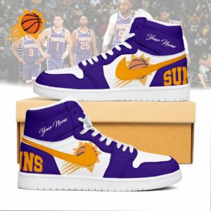 Limited Edition – Customized NBA Phoenix Suns Air Jordan 1 Sneakers