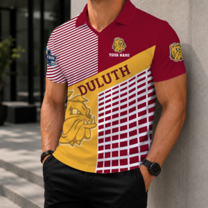 Limited Edition – Customized NCAA Minnesota Duluth Bulldogs Polo Shirt