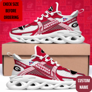 Limited Edition – Customized NCAA Georgia Bulldogs Max Soul Sneakers