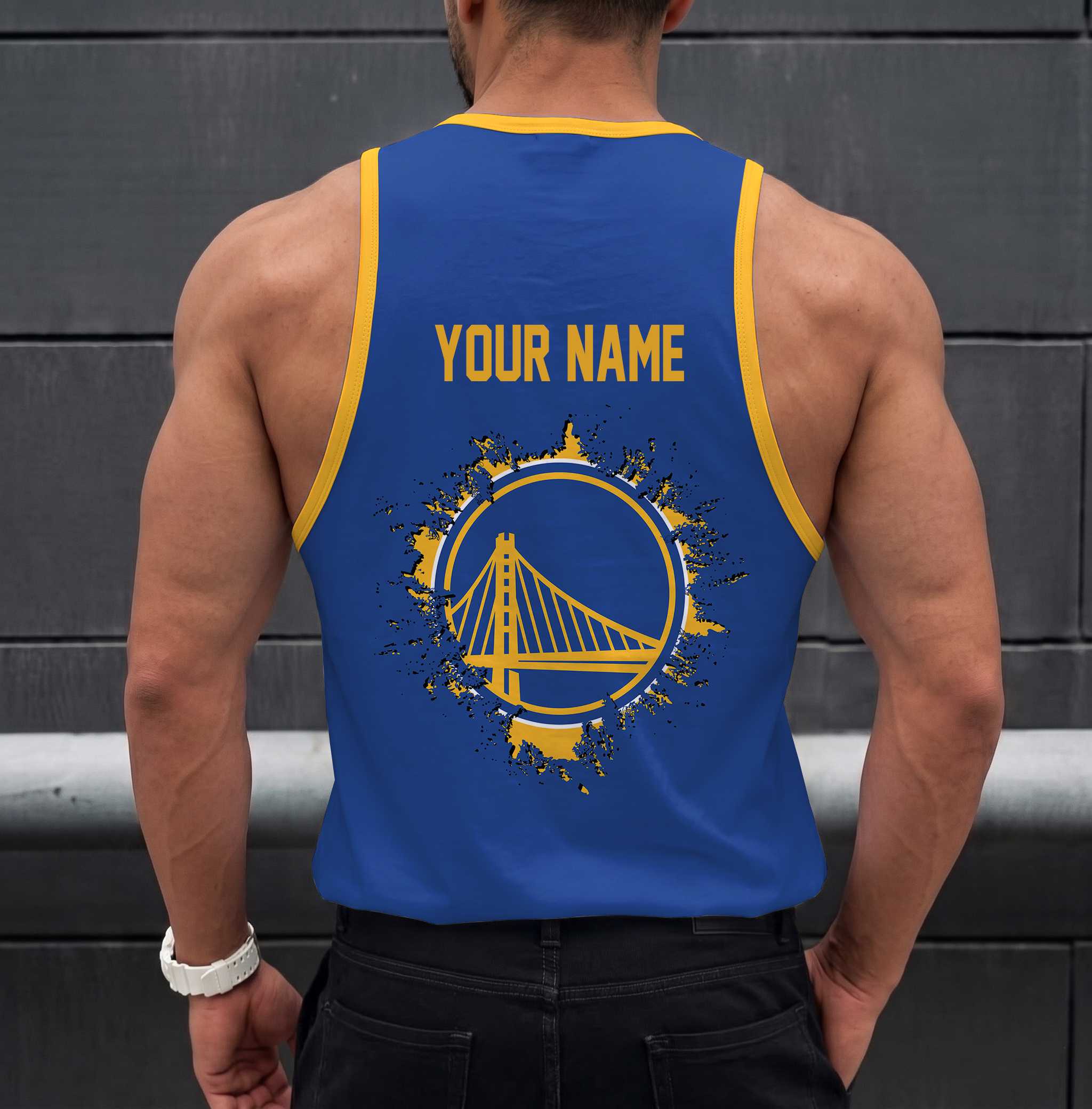 Limited Edition – Customized NBA Golden State Warriors Unisex Tank Top - Image 2