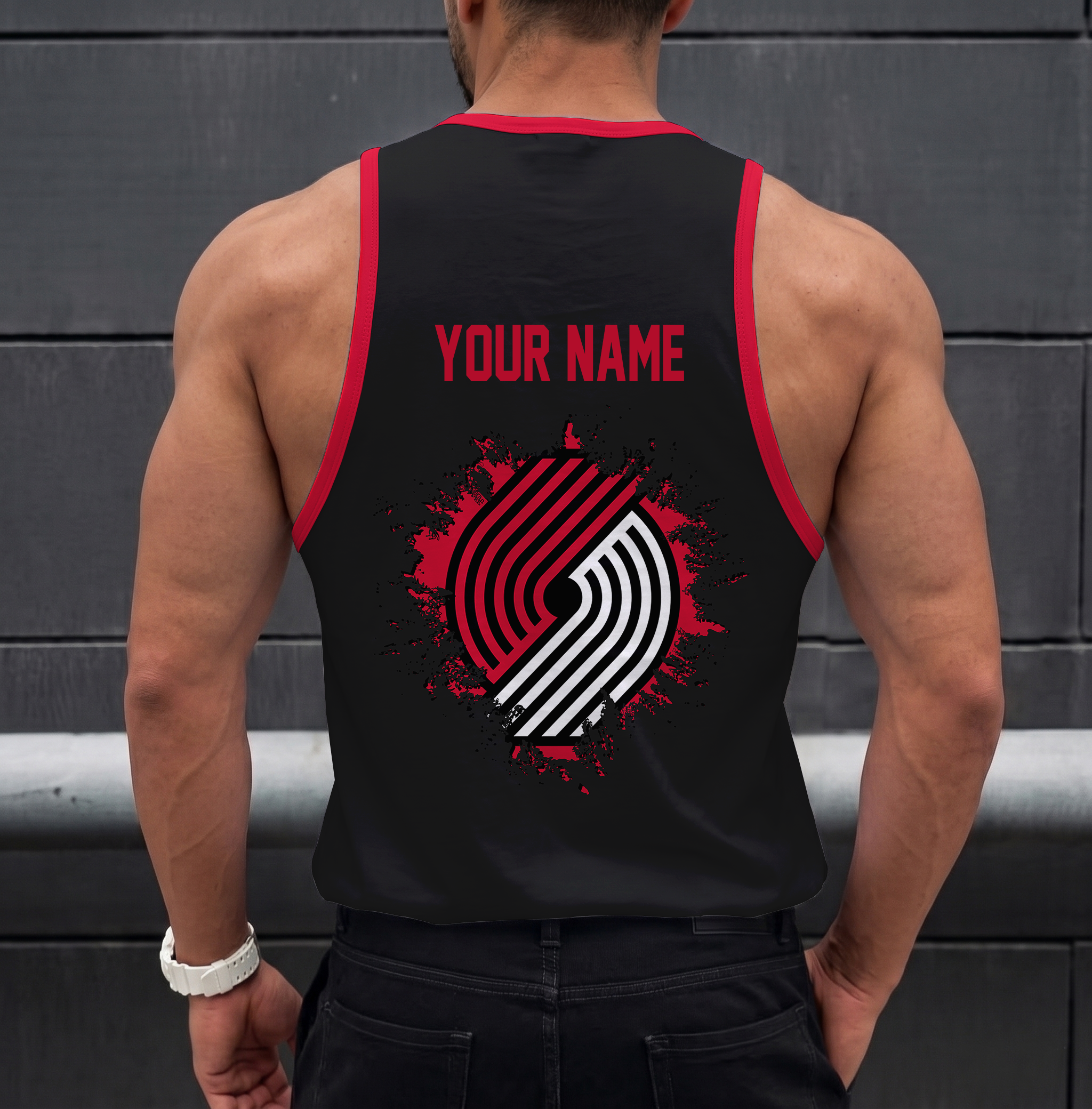 Limited Edition – Customized NBA Portland Trail Blazers Unisex Tank Top - Image 2