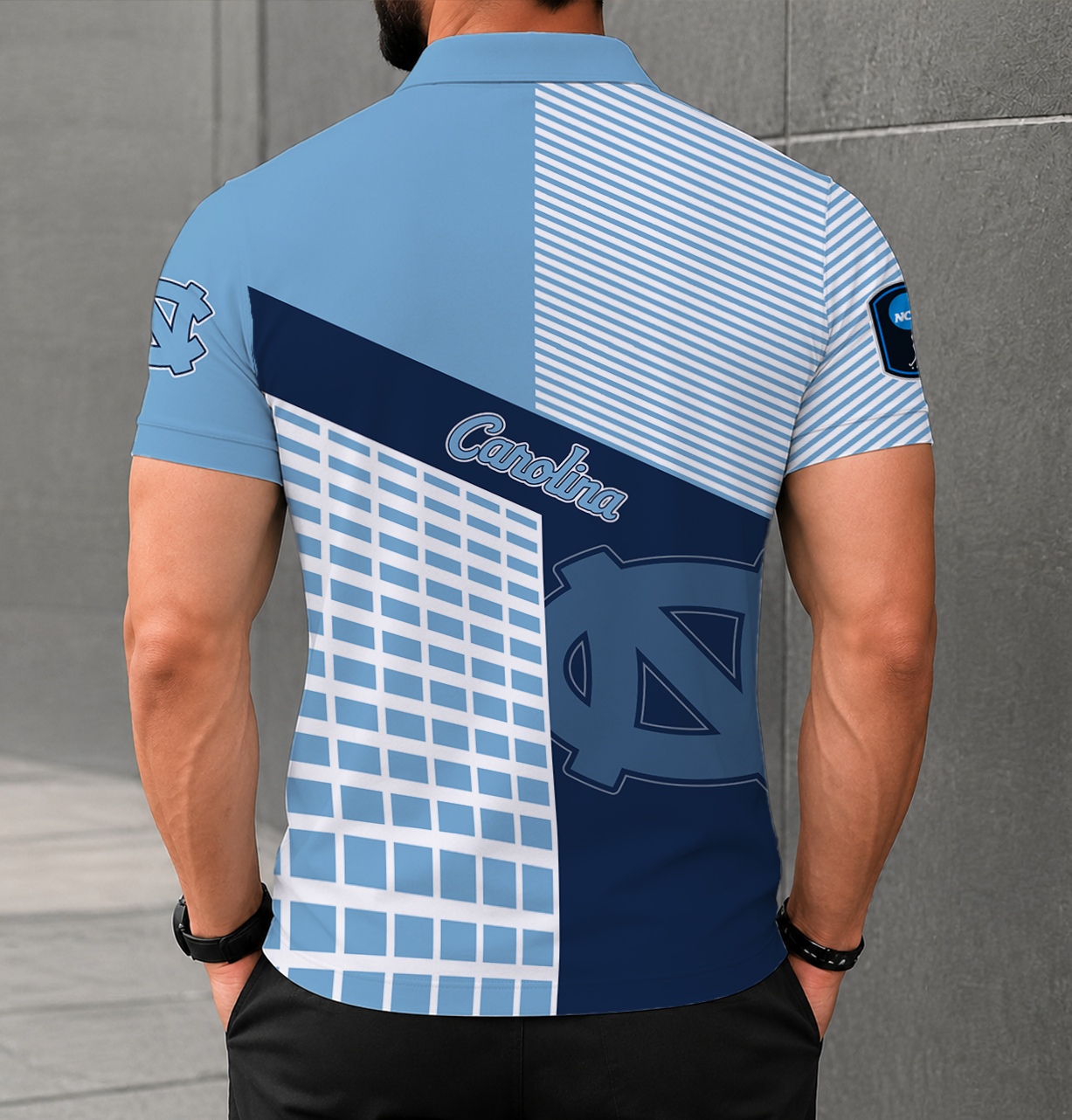 Limited Edition – Customized NCAA North Carolina Tar Heels Polo Shirt - Image 2