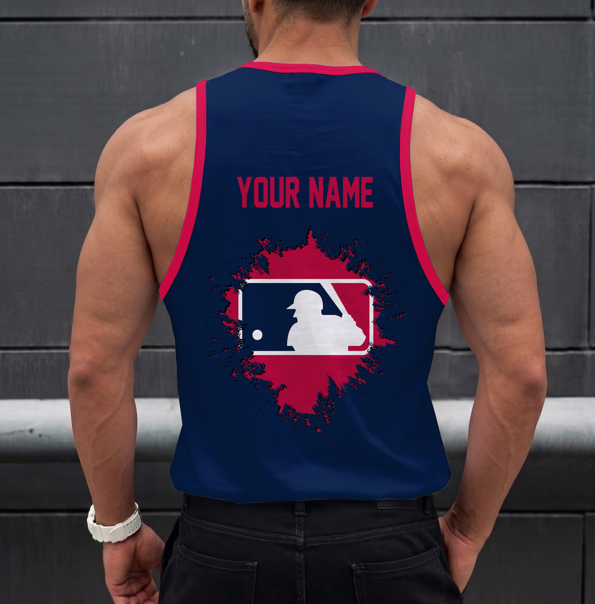 Limited Edition – Customized MLB Major League Baseball Unisex Tank Top - Image 2