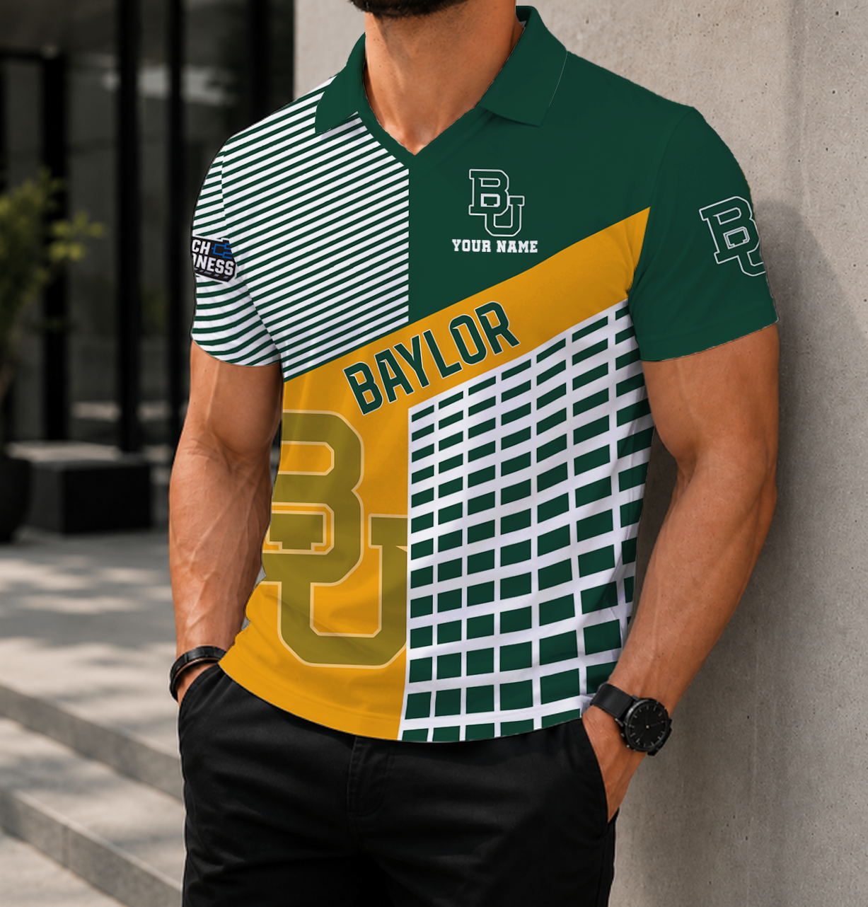 Limited Edition – Customized NCAA Baylor Bears Polo Shirt
