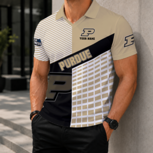 Limited Edition – Customized NCAA Purdue Boilermakers Polo Shirt