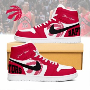 Limited Edition – Customized NBA Toronto Raptors Air Jordan 1 Sneakers