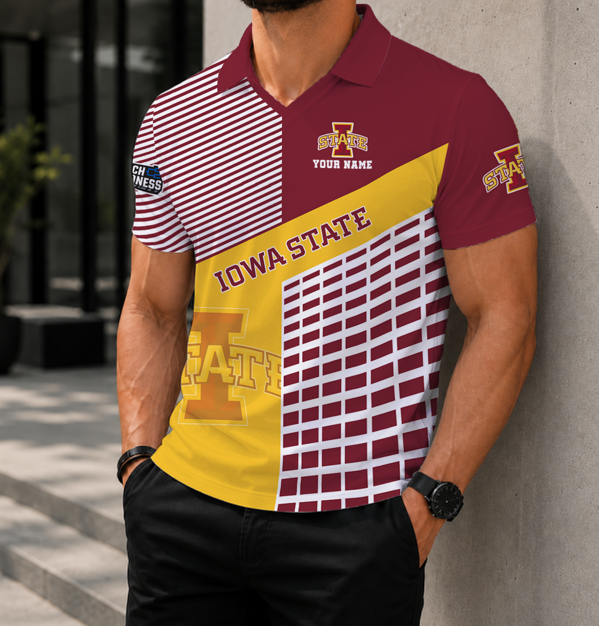 Limited Edition – Customized NCAA Iowa State Cyclones Polo Shirt