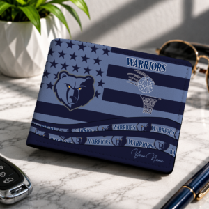 Limited Edition – Customized NBA Memphis Grizzlies Leather Wallet