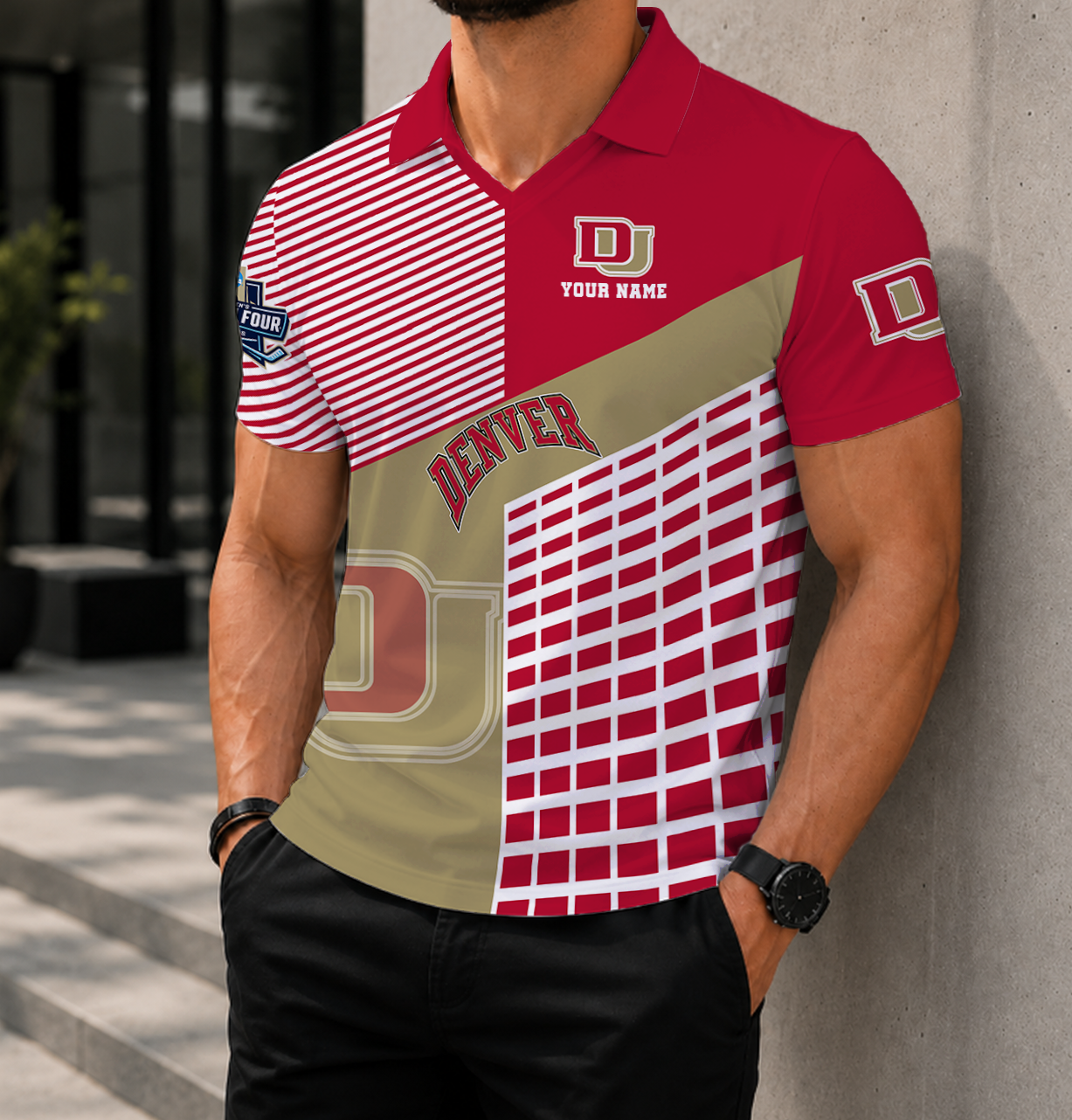 Limited Edition – Customized NCAA Denver Pioneers Polo Shirt